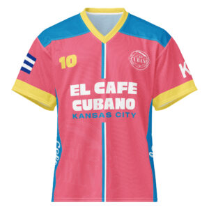 1 El Cafe Cubano Futbol Jersey